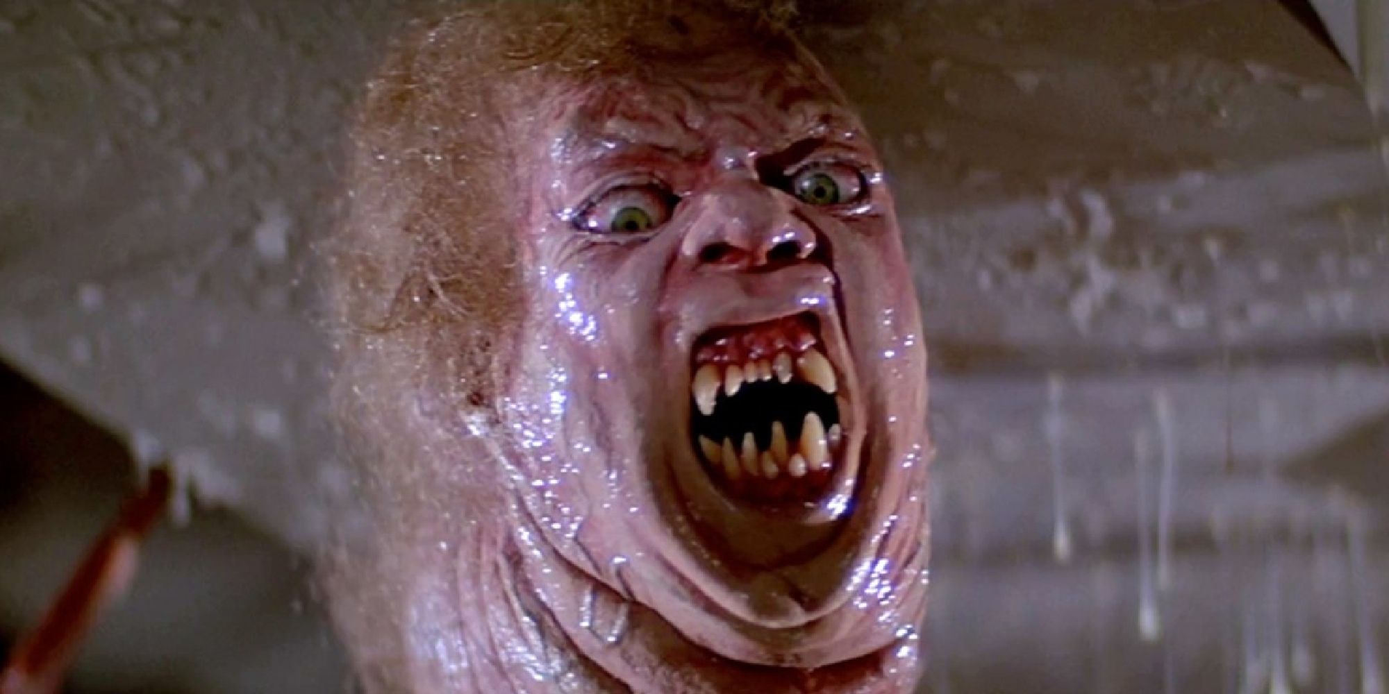 The creature in The Thing, appearing as a deformed human head
