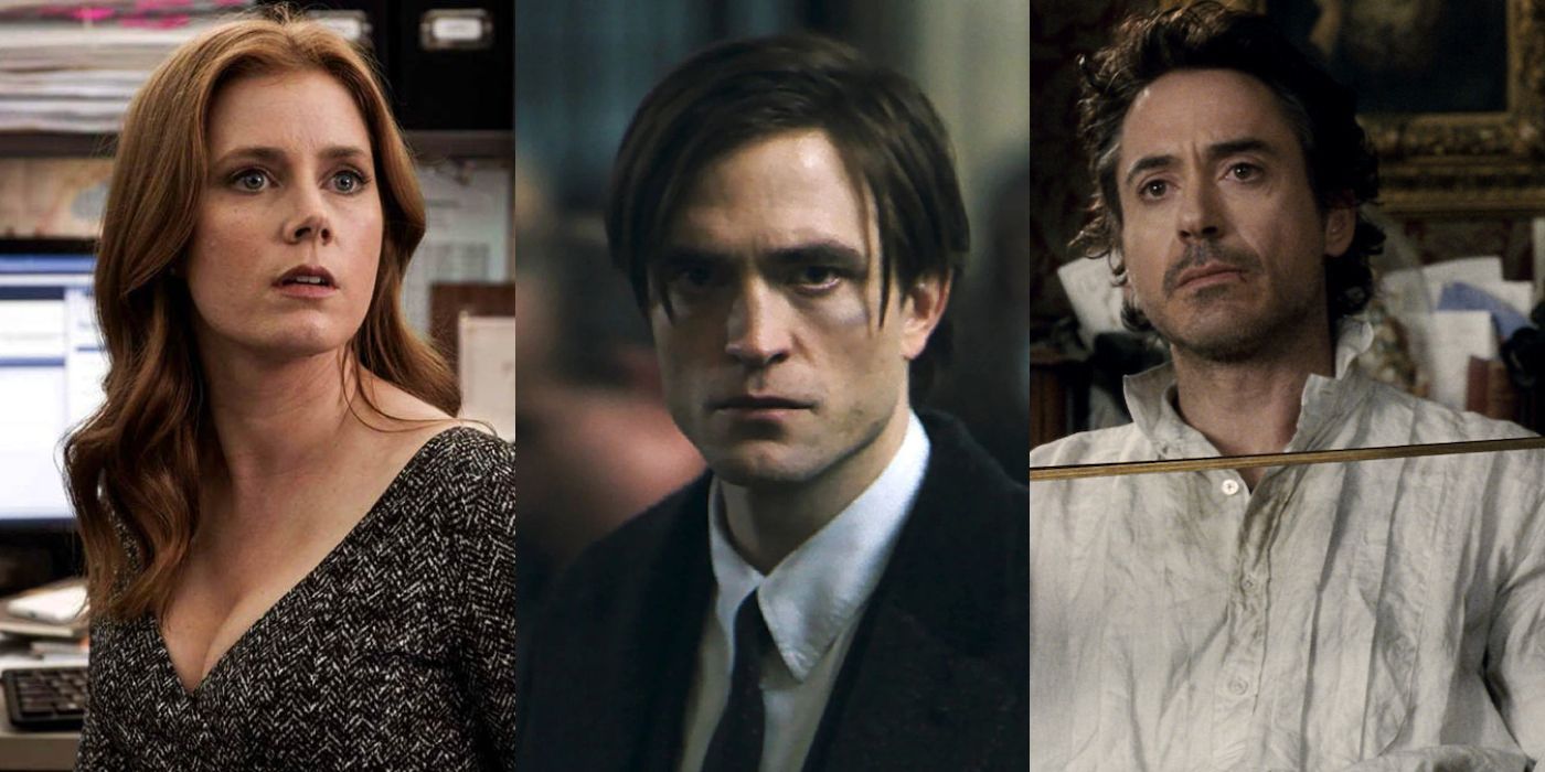 Amy Adams in Man of Steel, Robert Pattinson in The Batman, Robert Downey Jr in Sherlock Holmes