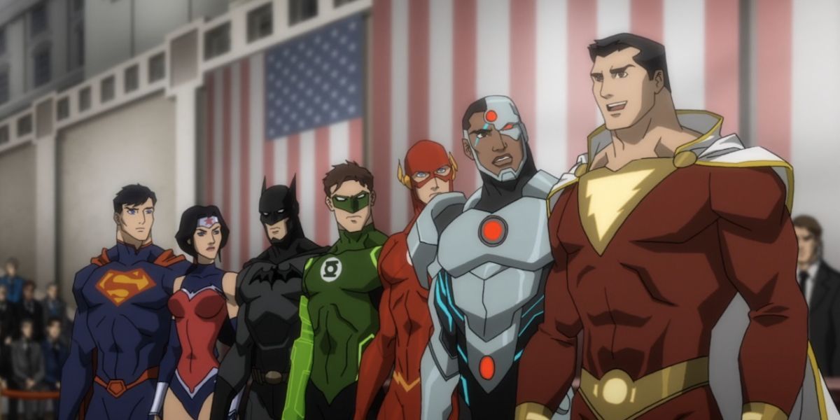 DC Animated Movie Universe Films in Order