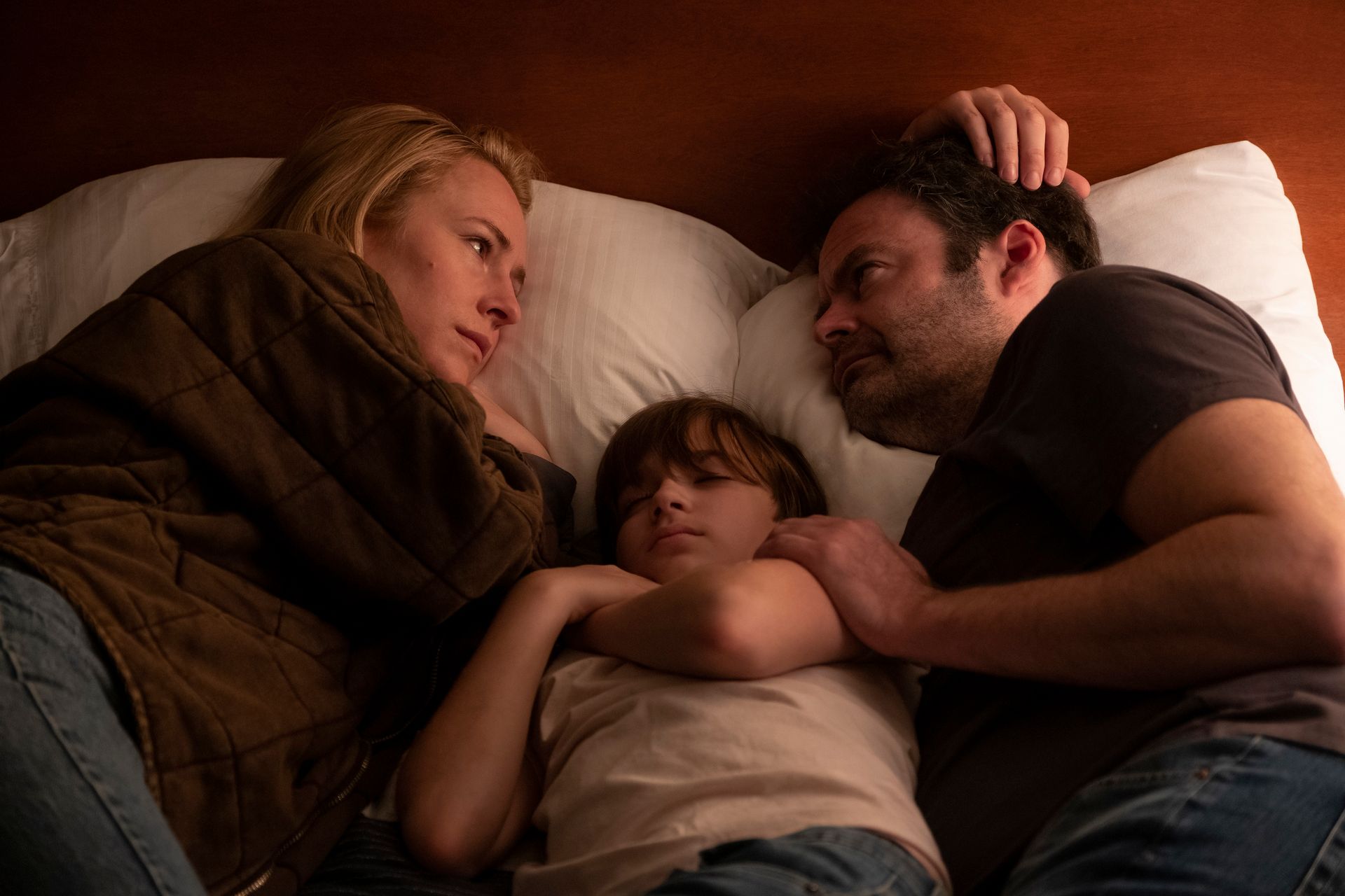 Sarah Goldberg, Bill Hader and Zachary Golinger in Barry