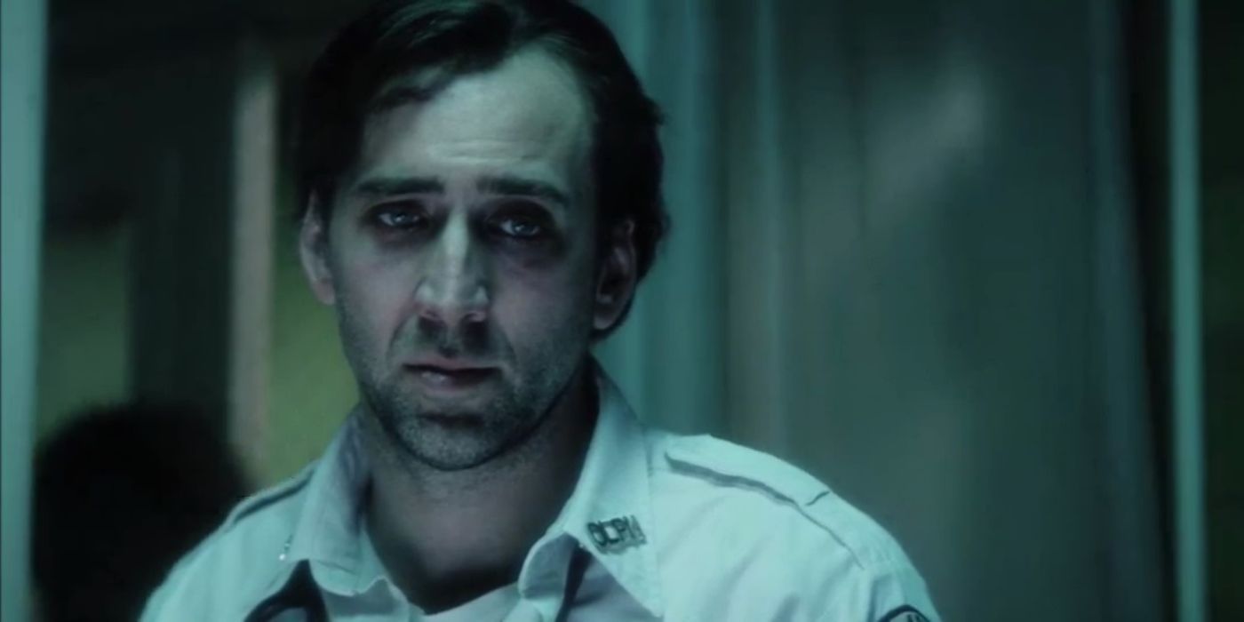 Nicolas Cage as Frank in Bringing Out the Dead