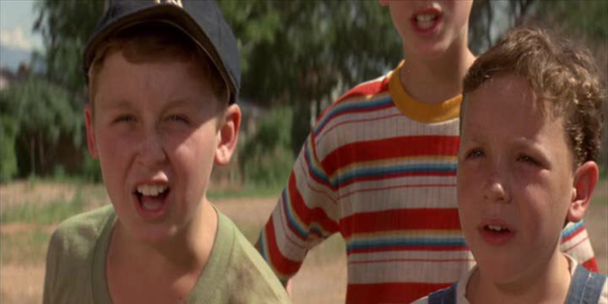 Victor Dimattia as Timmy Timmons and Shane Obedzinski as Tommy Timmons in 'The Sandlot'