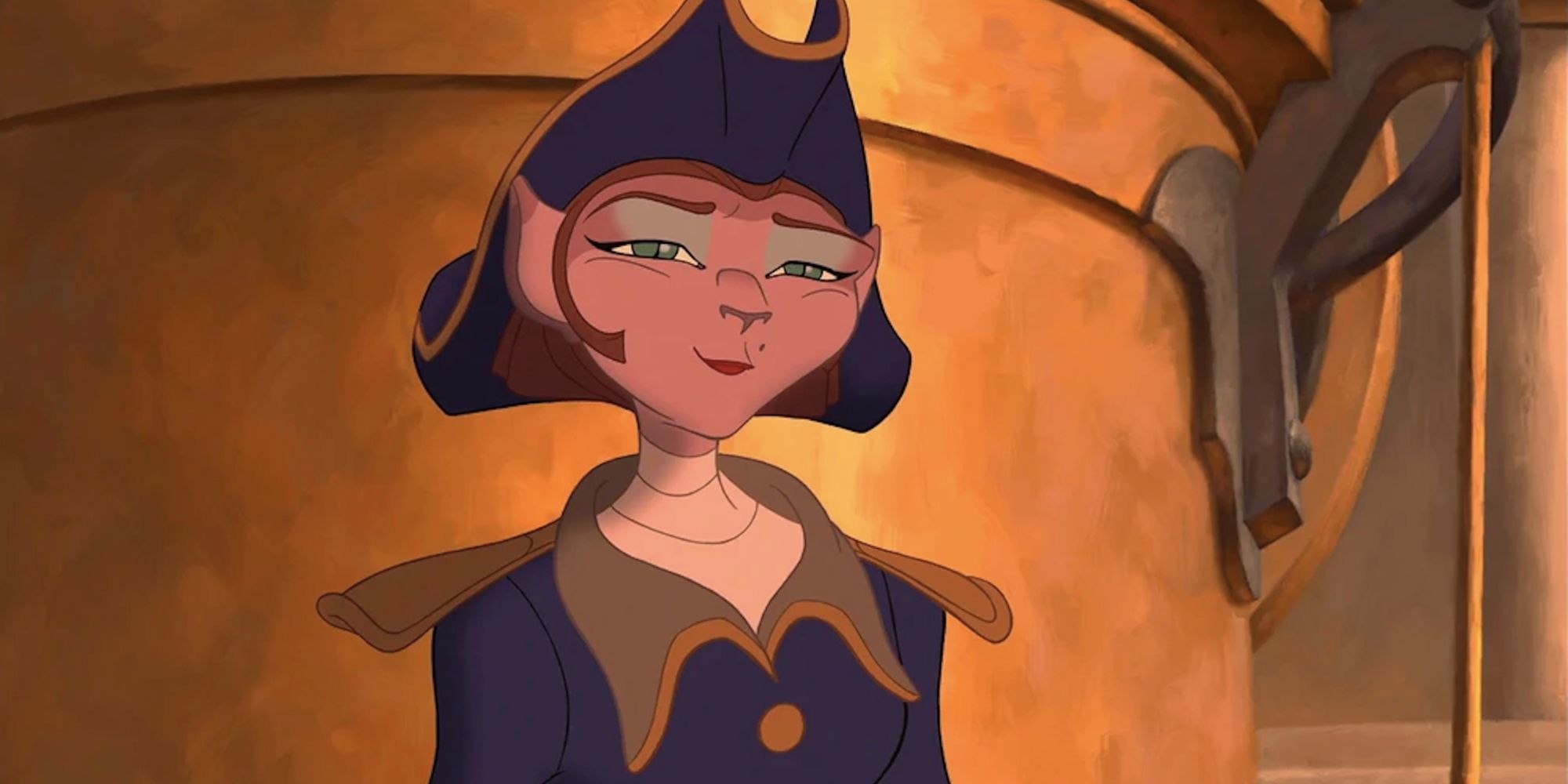 Captain Amelia from Treasure Planet