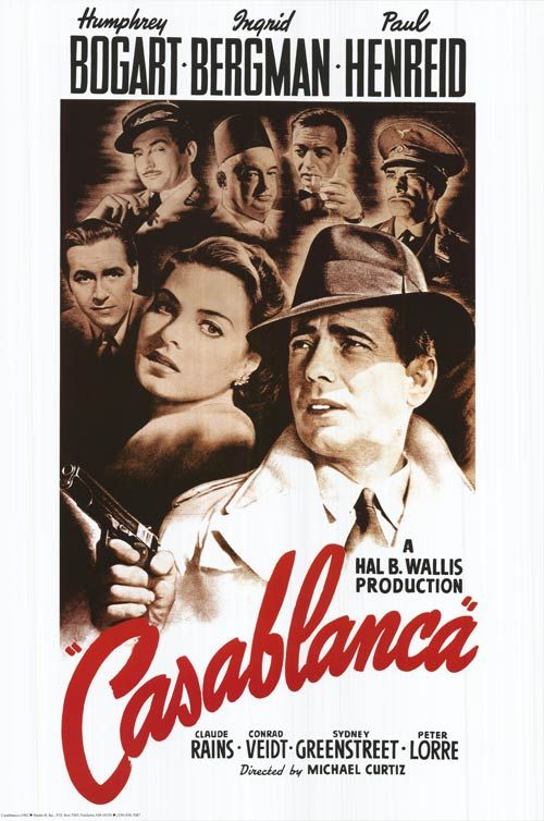 Casablanca Film Poster