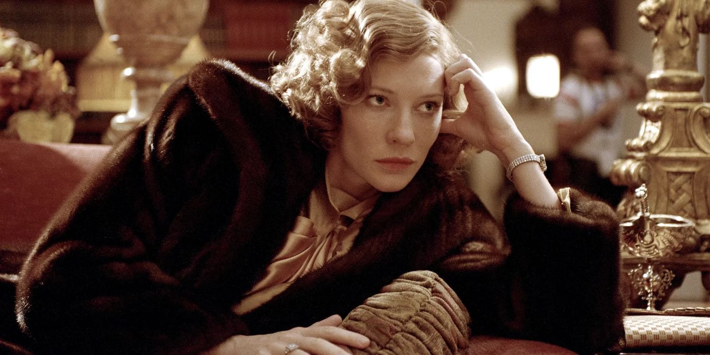 Cate Blanchett as Katherine Hepburn in The Aviator