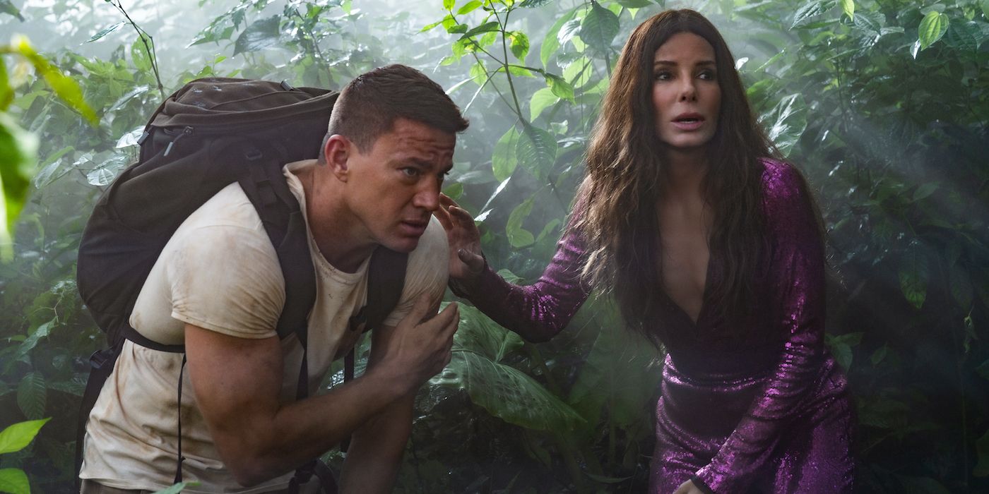 Channing Tatum and Sandra Bullock in The Lost City