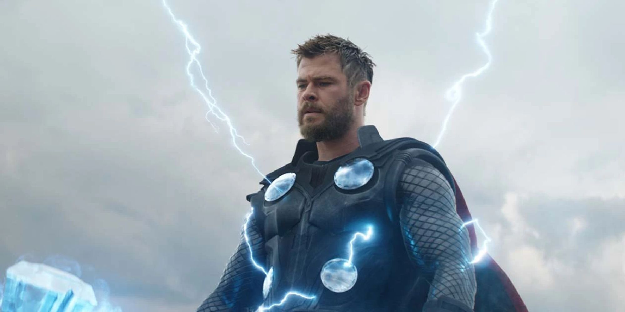 Chris Hemsworth dans le rôle de Thor dans Avengers Endgame