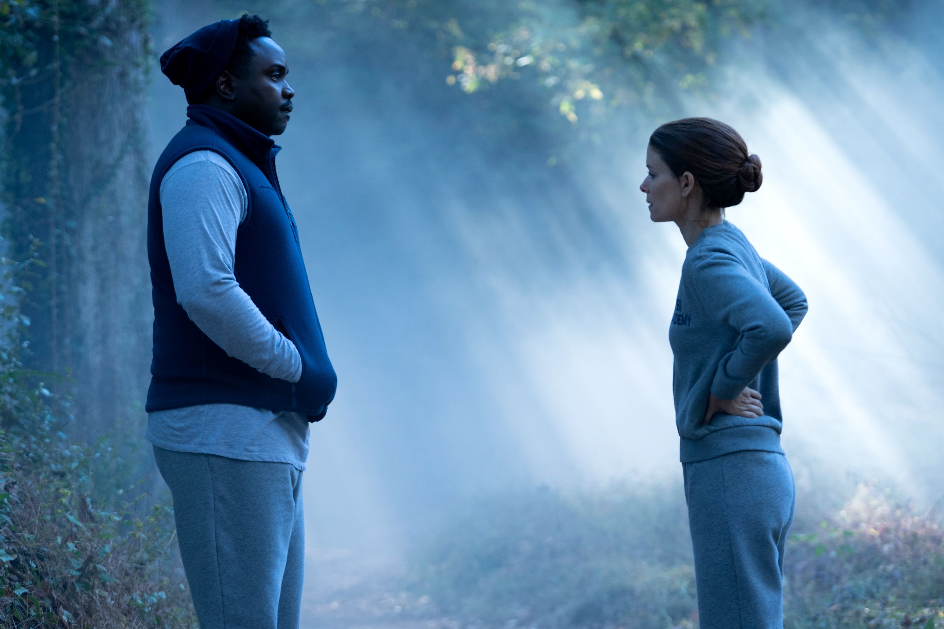 Kate Mara as Ashley Poet and Brian Tyree Henry as Tayo Michaels in Class of '09