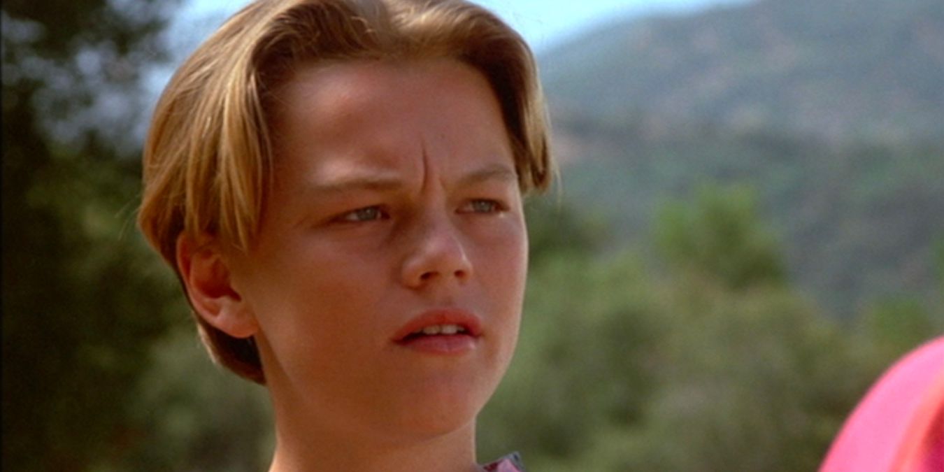 A perplexed Josh (Leonardo DiCaprio) looks to his friend in 'Critters 3'.