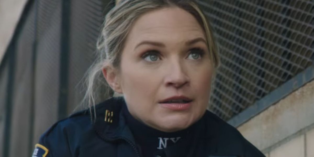 Vanessa Ray as Eddie wearing her police uniform on 'Blue Bloods.'