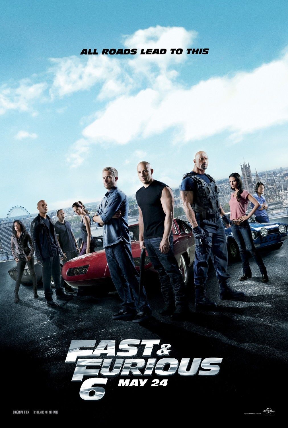 Fast and Furious 6 Film Poster