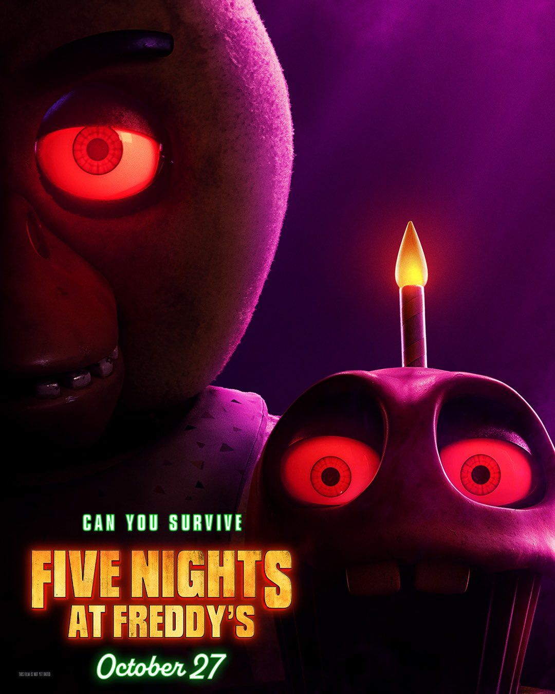 New 'Five Nights at Freddy's Character Posters Deliver Scares