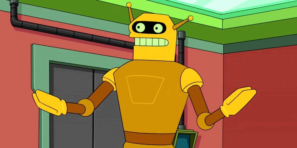 Calculon, the best robot actor from Futurama