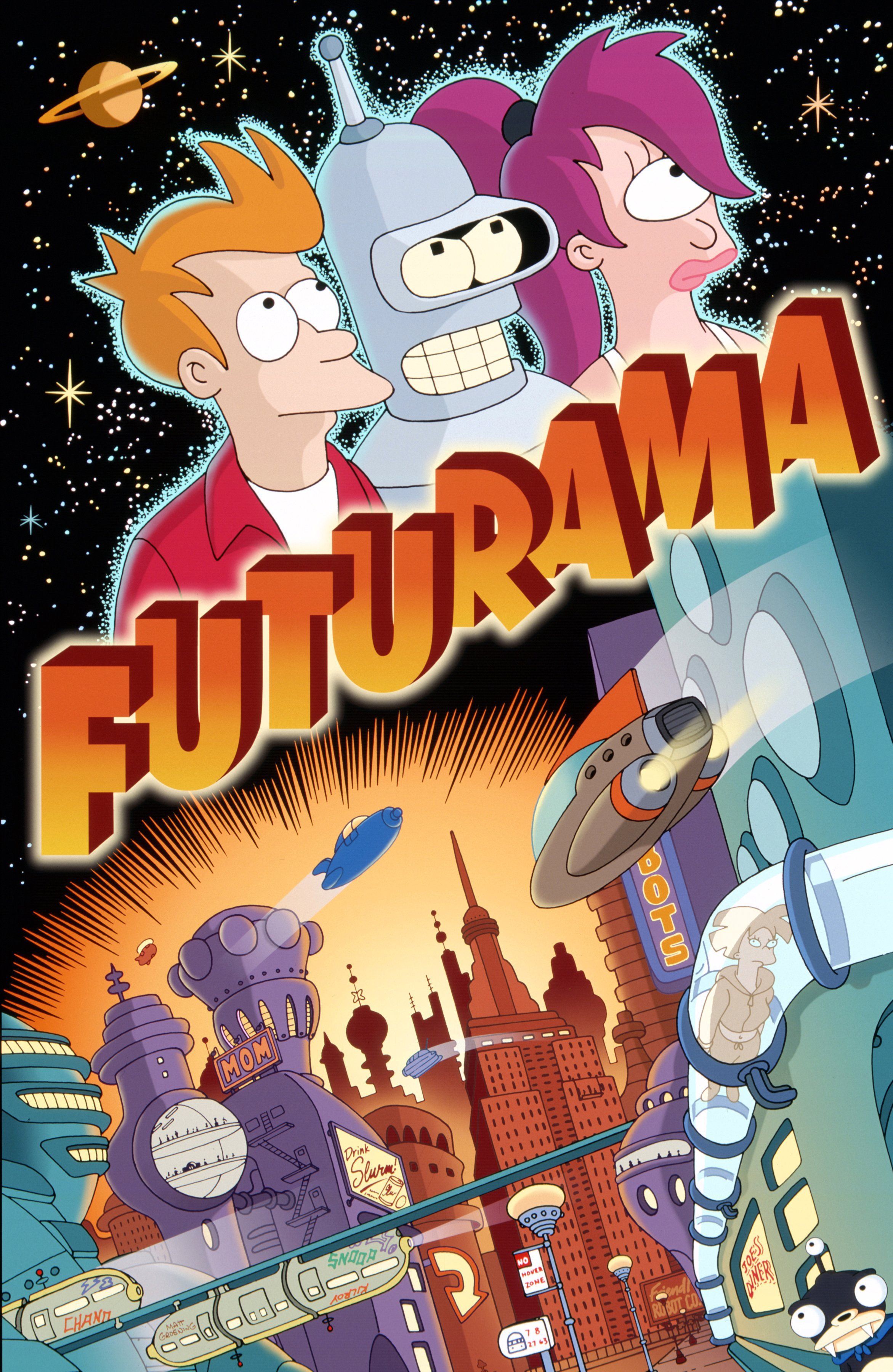 Futurama TV show poster