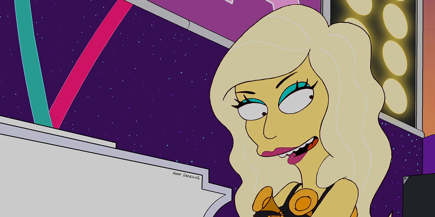 Lady Gaga dans Les Simpson