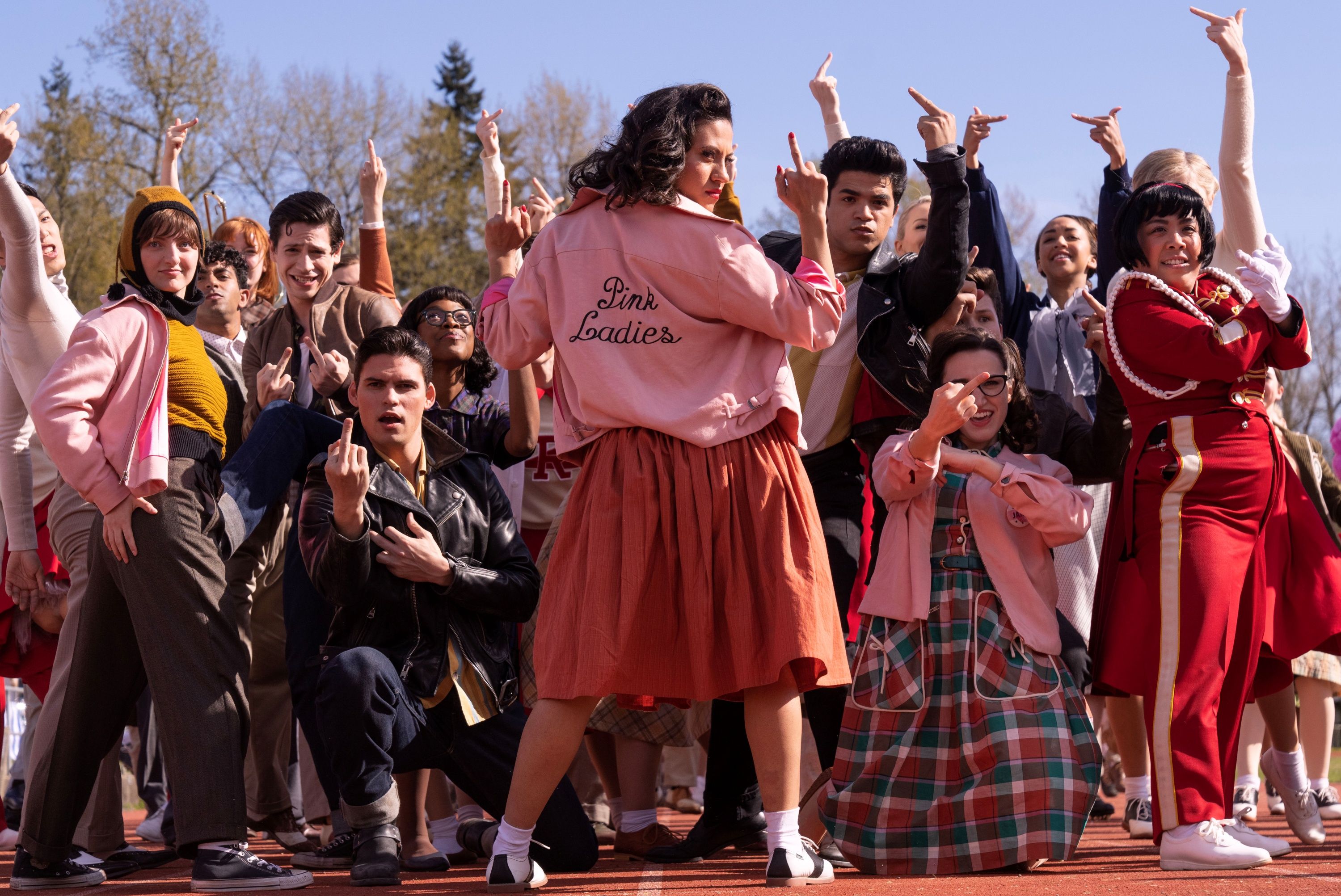 Cheyenne Isabel Wells as Olivia in Grease: Rise of the Pink Ladies