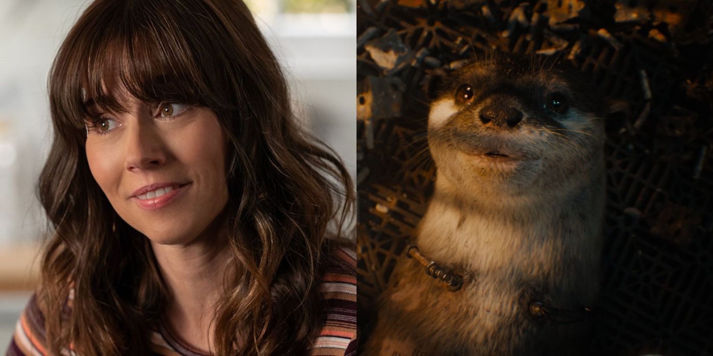 Linda Cardellini in Dead To Me side-by-side with her Guardians of the Galaxy Vol. 3 character Lylla