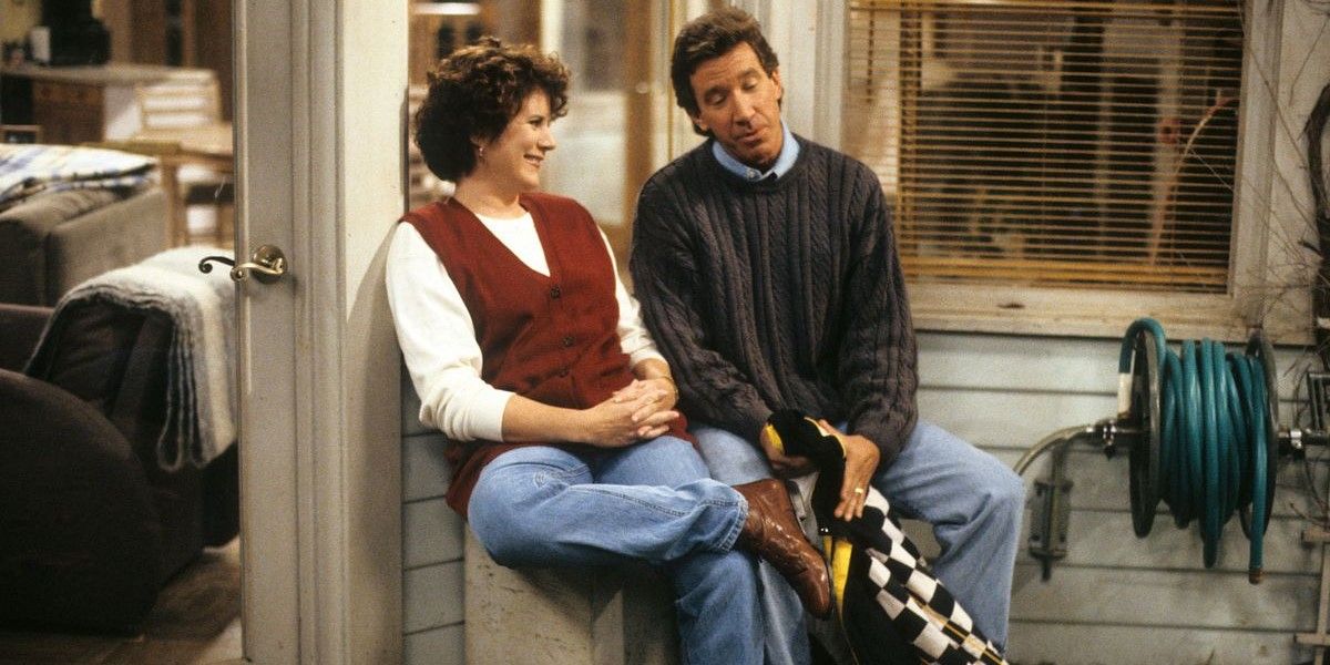 Tim (Tim Allen) and Jill Taylor (Patricia Richardson) on 'Home Improvement'