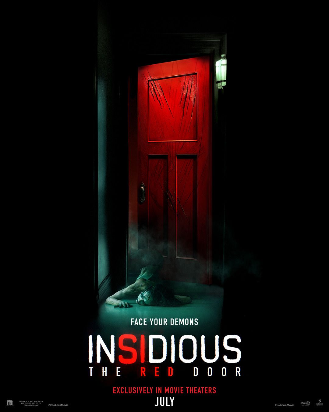 Insidieux la porte rouge Poster