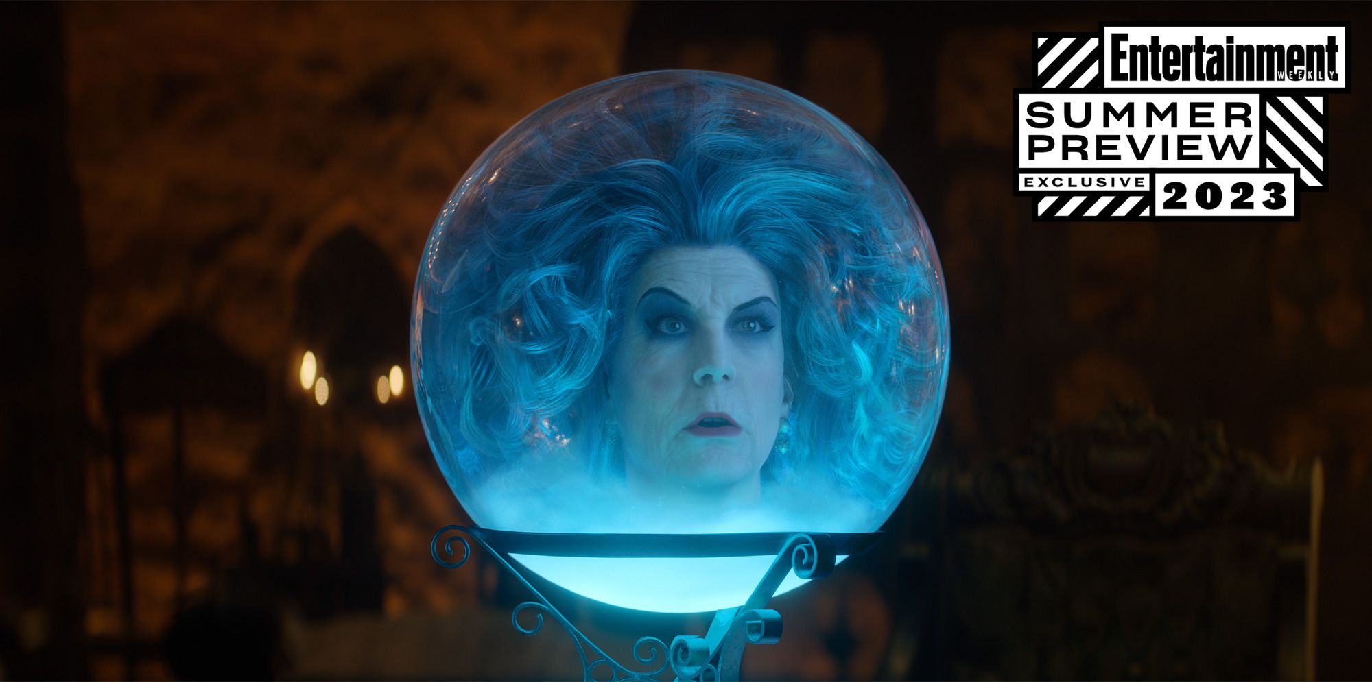 Jamie Lee Curtis est méconnaissable en tant que Madame Leota
