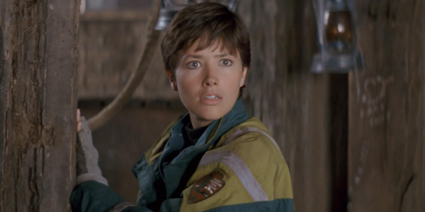 Janine Turner as Ranger Jessica “Jessie” Deighan in Cliffhanger