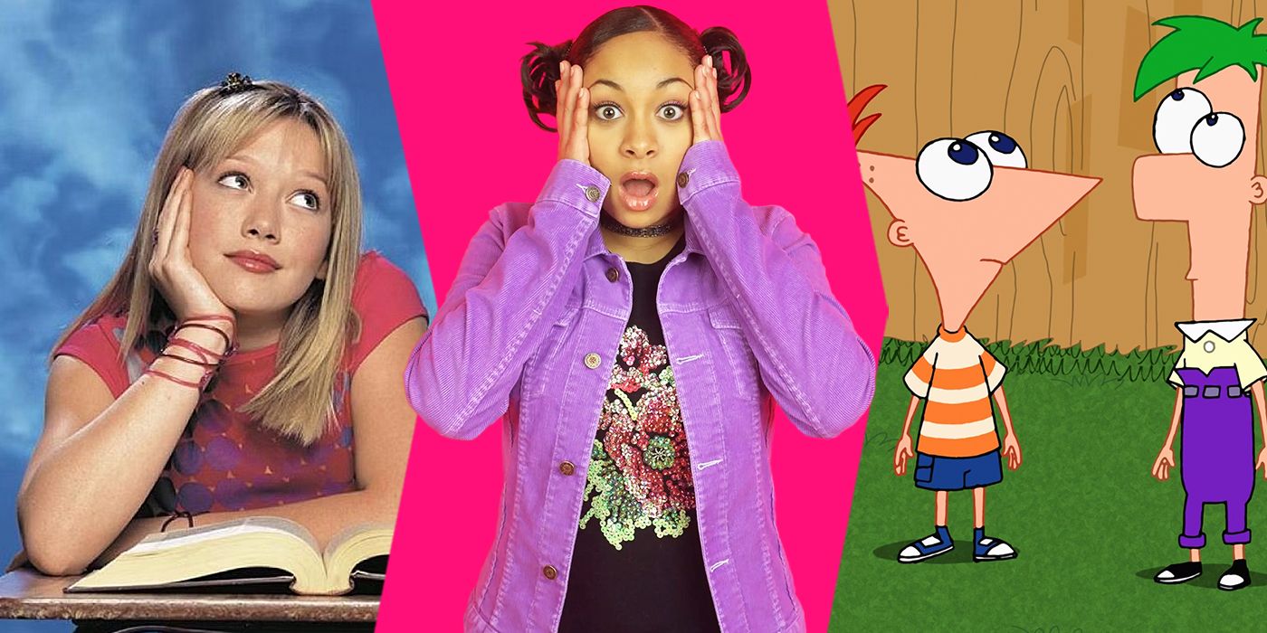 Lizzie McGuire, Raven Baxter in That's so Raven, and Phineas and Ferb