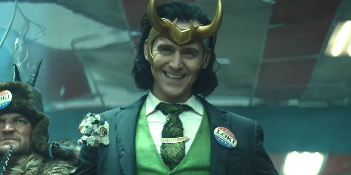 Loki souriant.