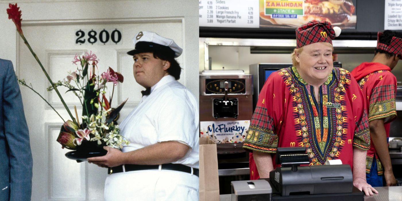 Louie Anderson then and now