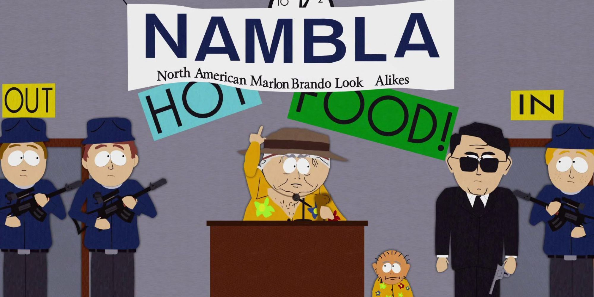 Marlon Brando look-alikes convene in South Park