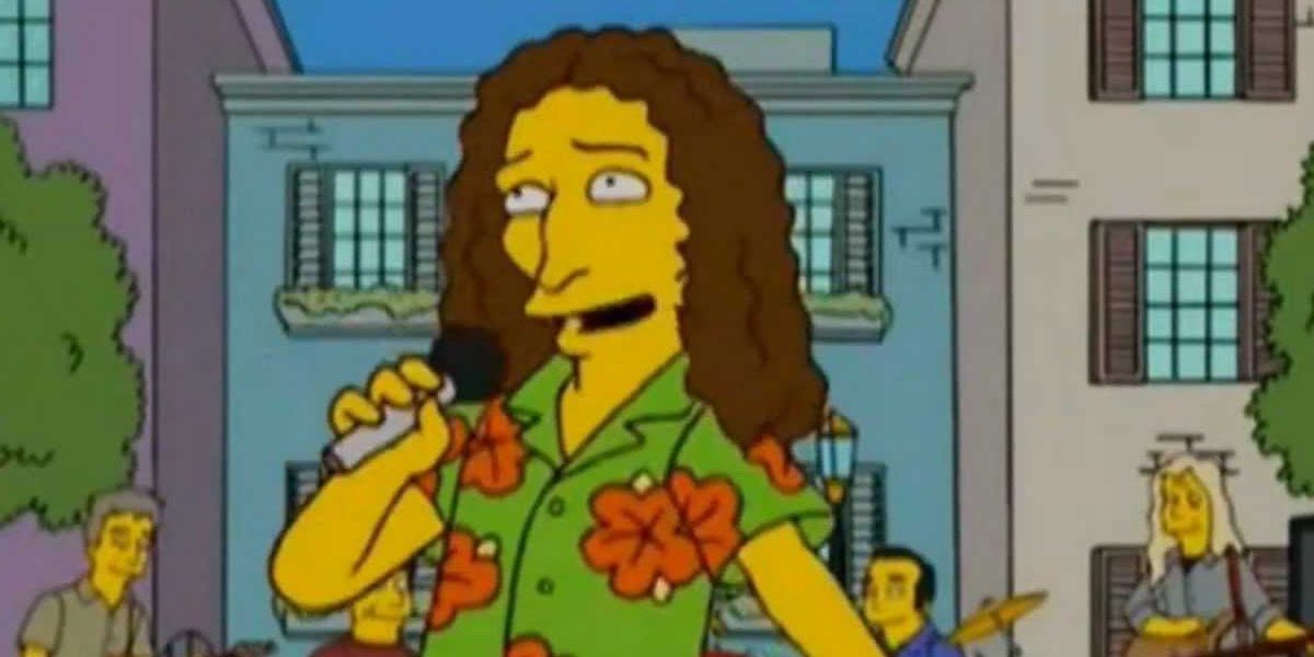 Weird Al Yankovic appears on The Simpsons