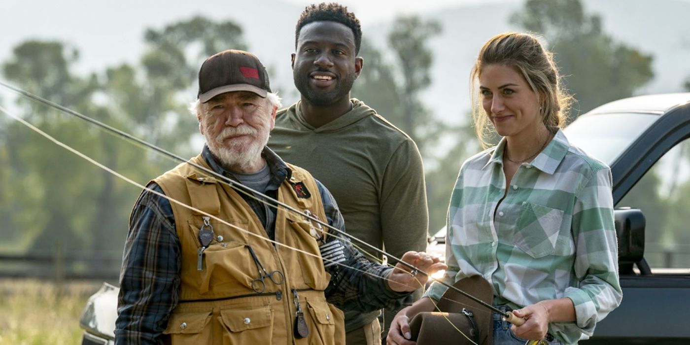 Sinqua Walls Learns Fly Fishing from Brian Cox