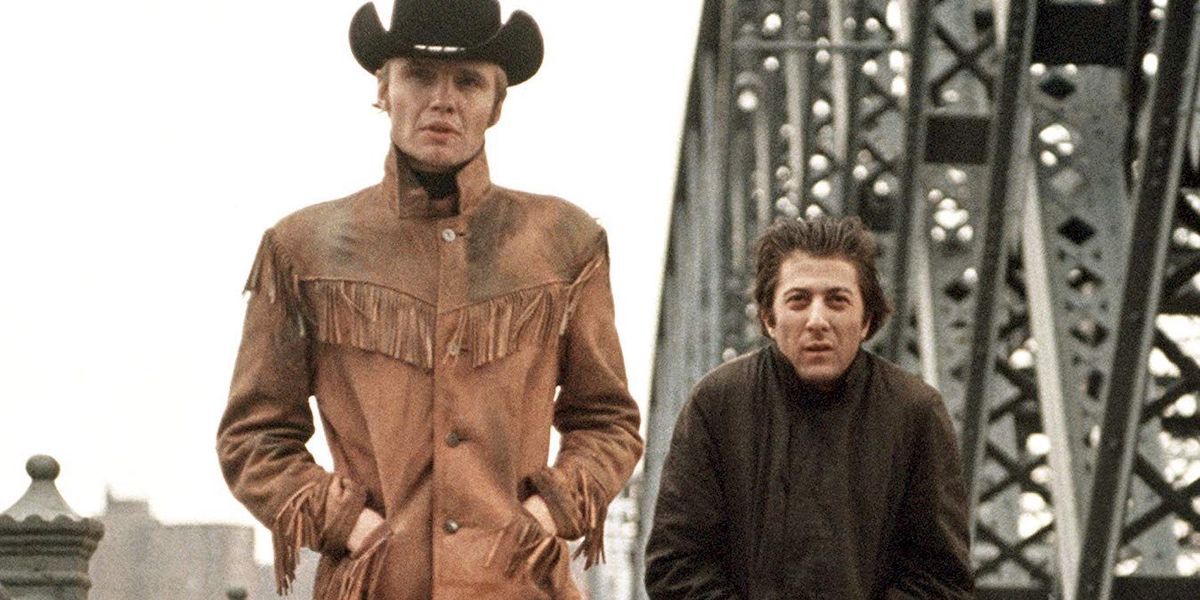 Dustin Hoffman et Jon Voight dans Midnight Cowboy
