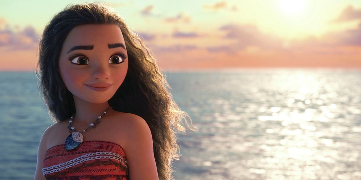 Moana on the sea