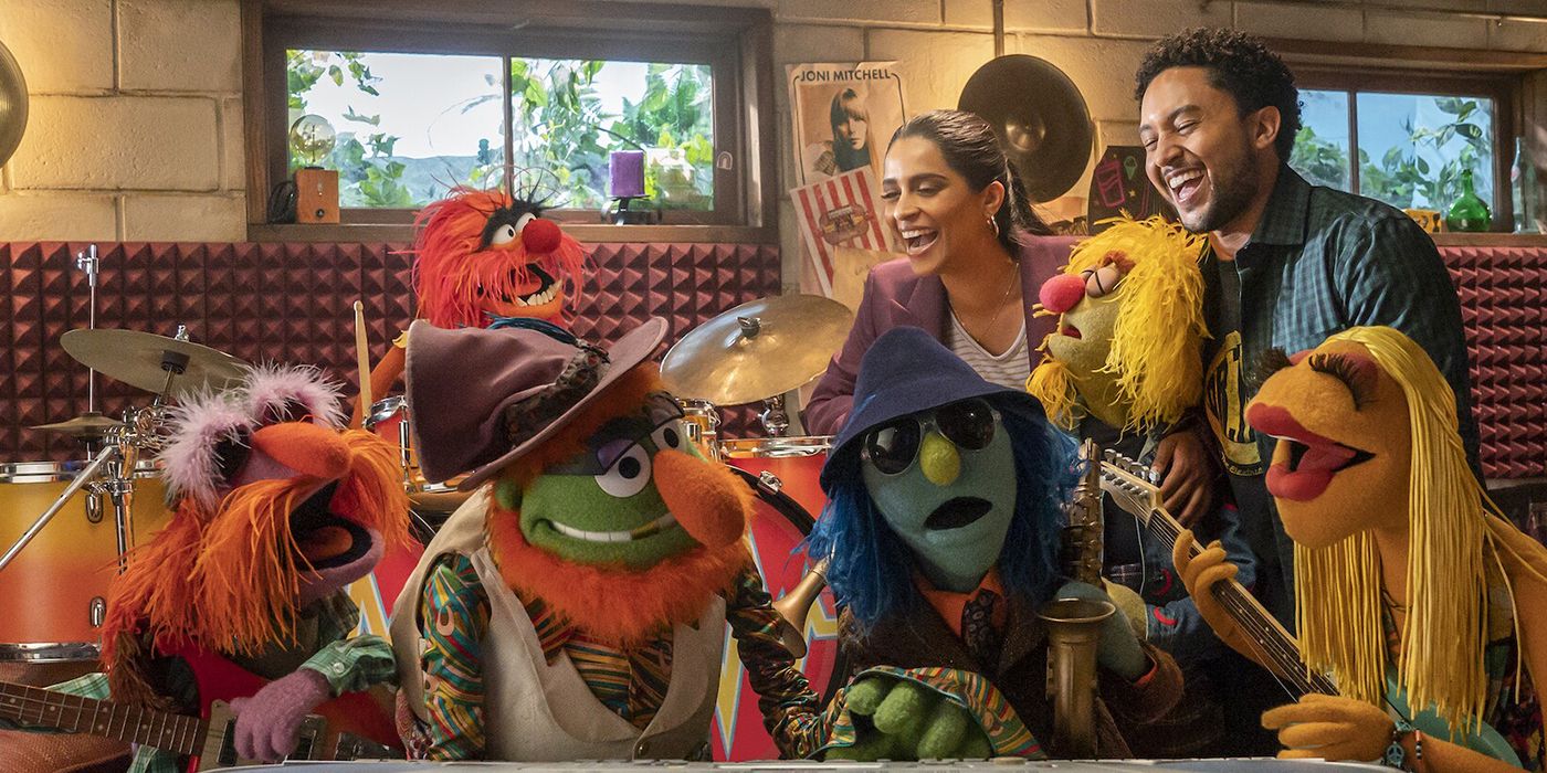 The cast of The Muppets Mayhem