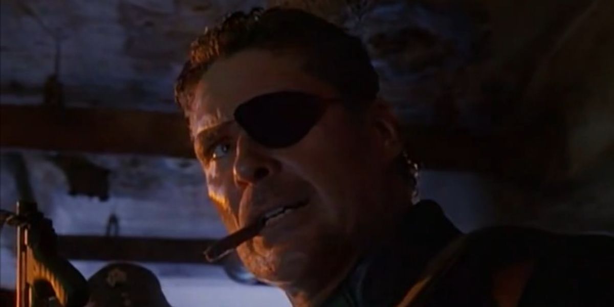 David Hasselhoff as Nick Fury in 'Nick Fury: Agent of S.H.I.E.L.D.'