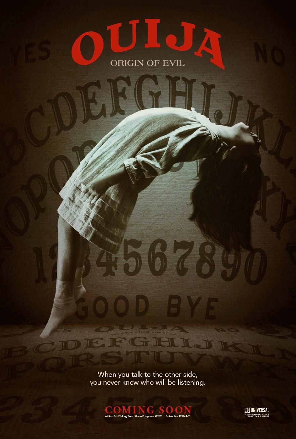 Ouija Origin of Evil Film Poster