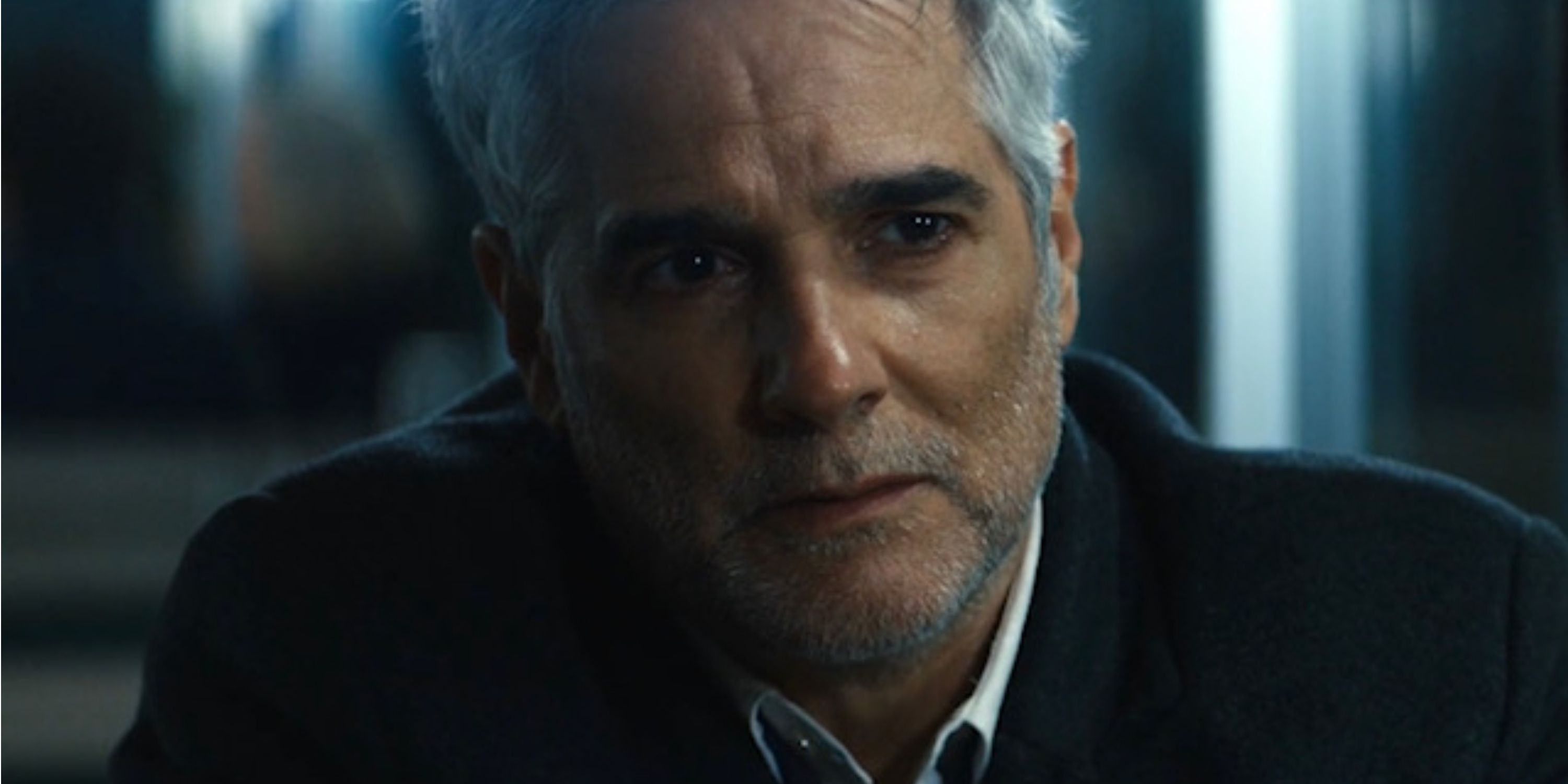 Yul Vazques as Petey in "Severance", he is a middle aged man