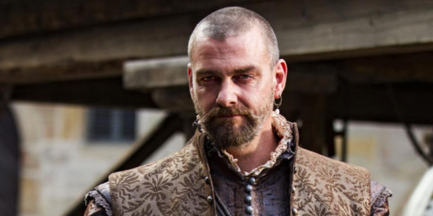 Ray Stevenson as Porthos in The Three Musketeers.