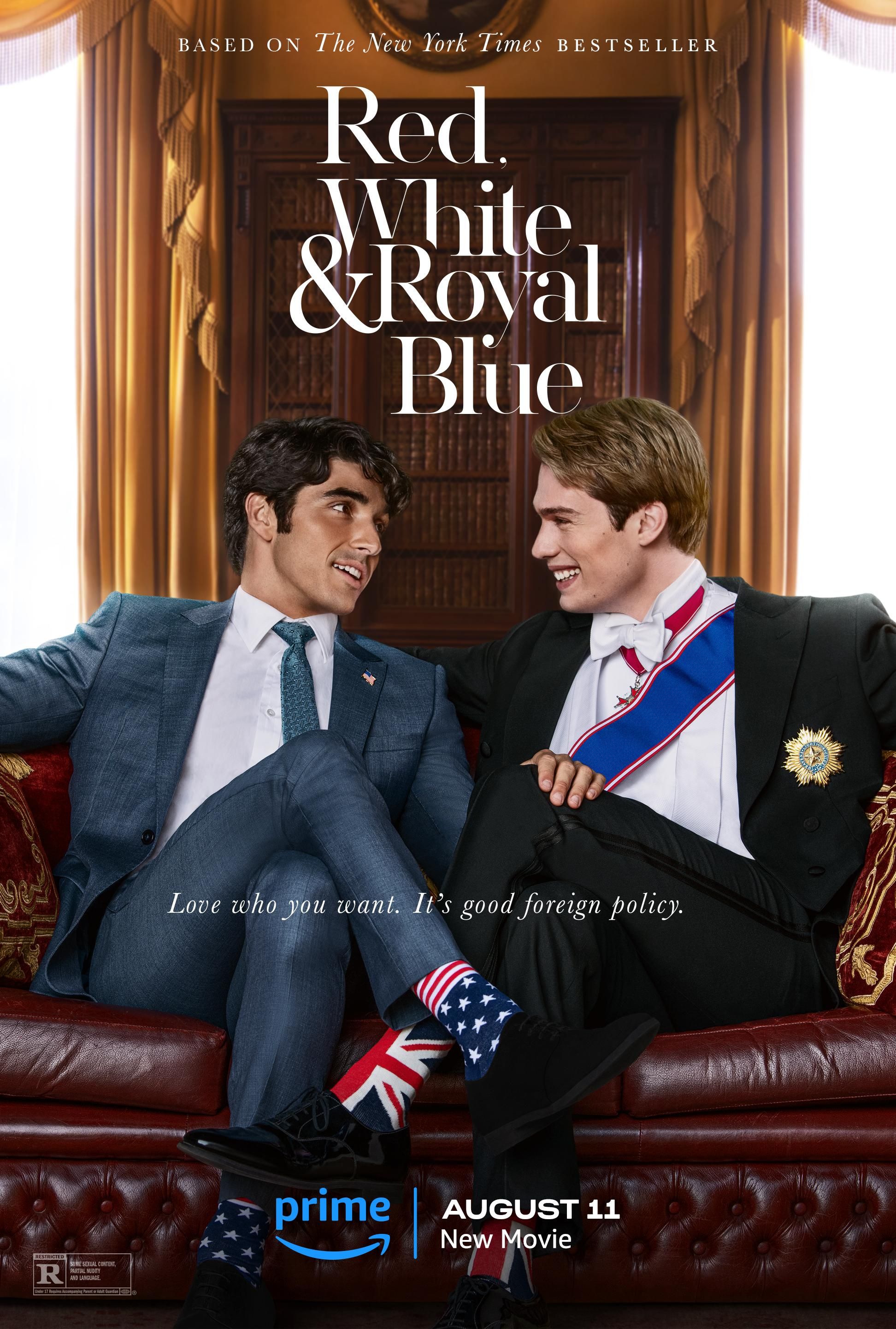 Red White and Royal Blue Film Poster