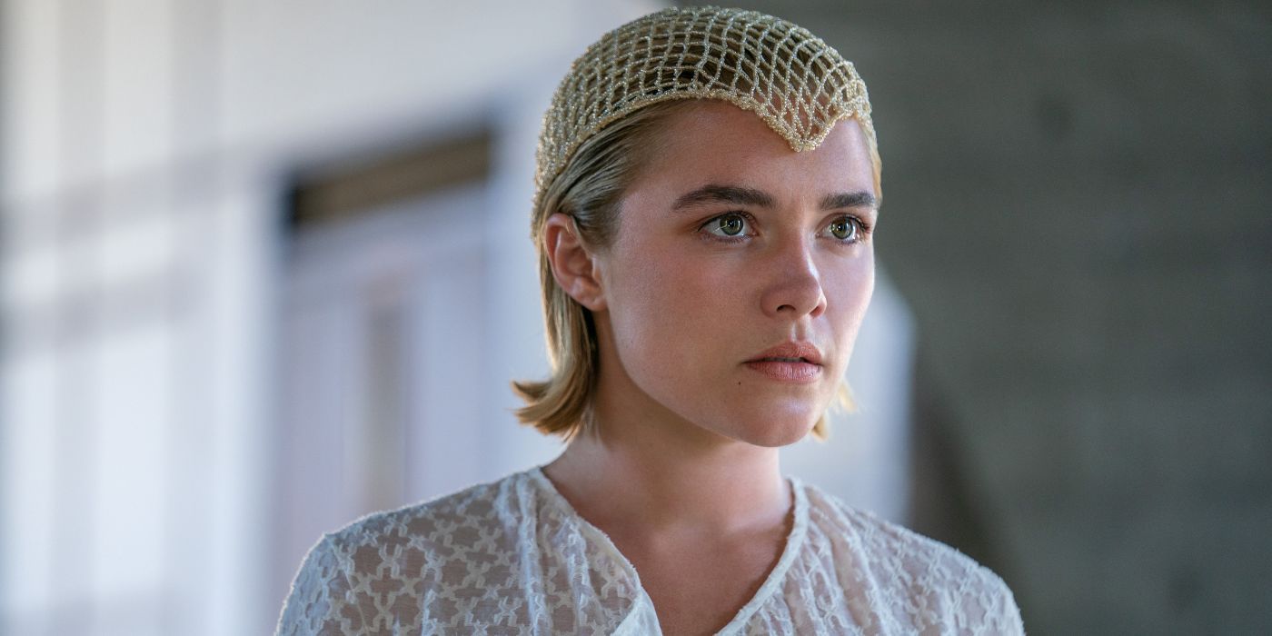 Florence Pugh as Princess Irulan in Dune Part 2