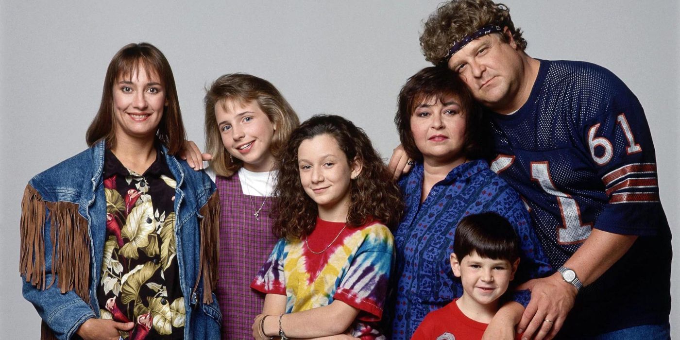 The cast of Roseanne Season 2