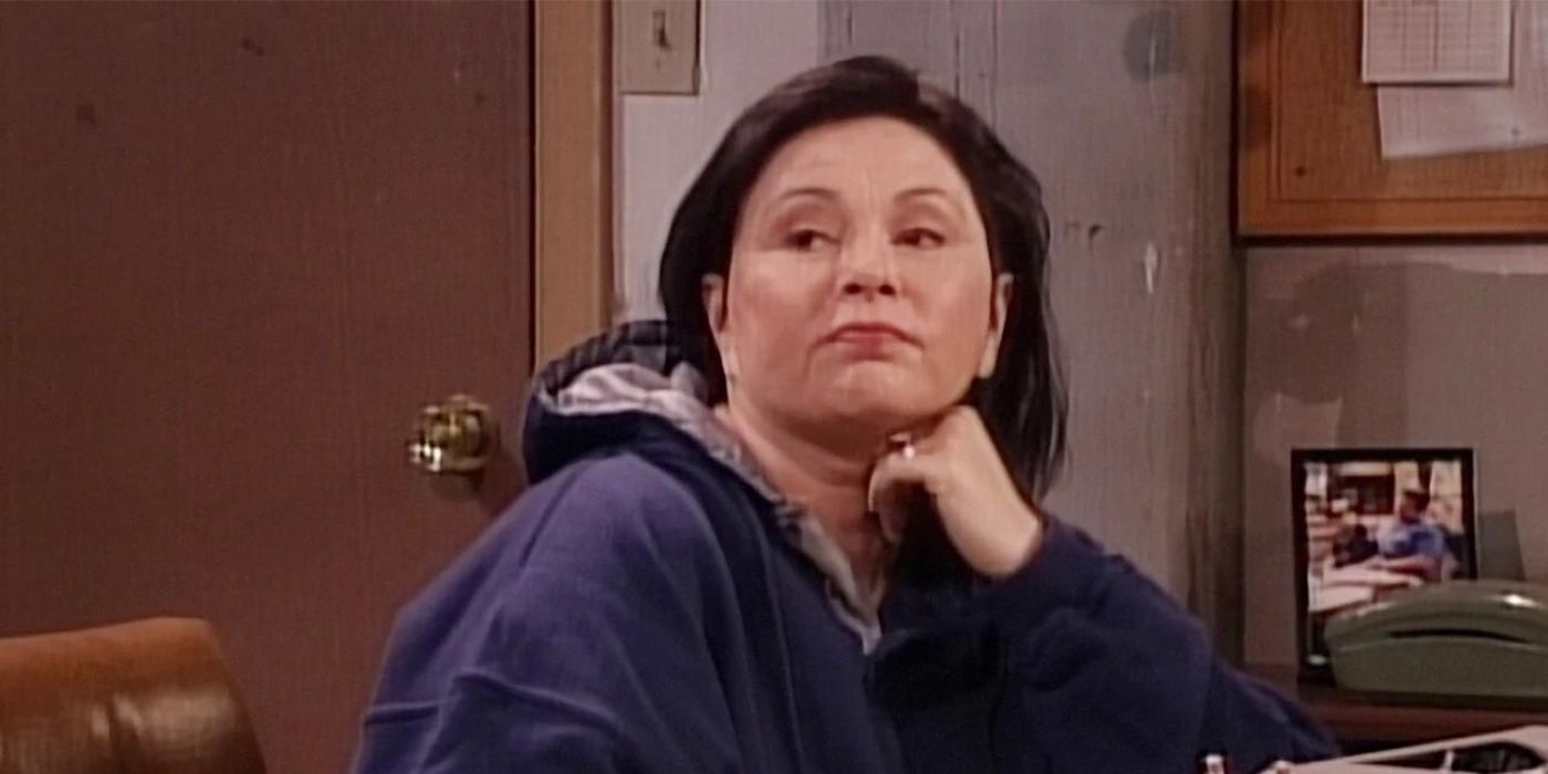 Roseanne Barr in the Roseanne series finale