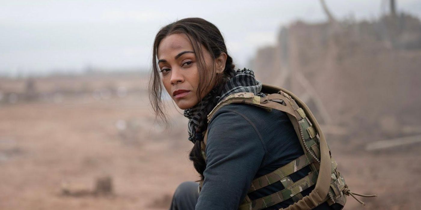 Zoe Saldana in Special Ops Lioness 