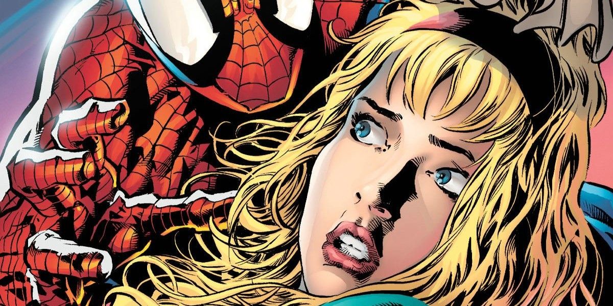 Sarah Stacy in the cover of Spider-Man: Sins Past