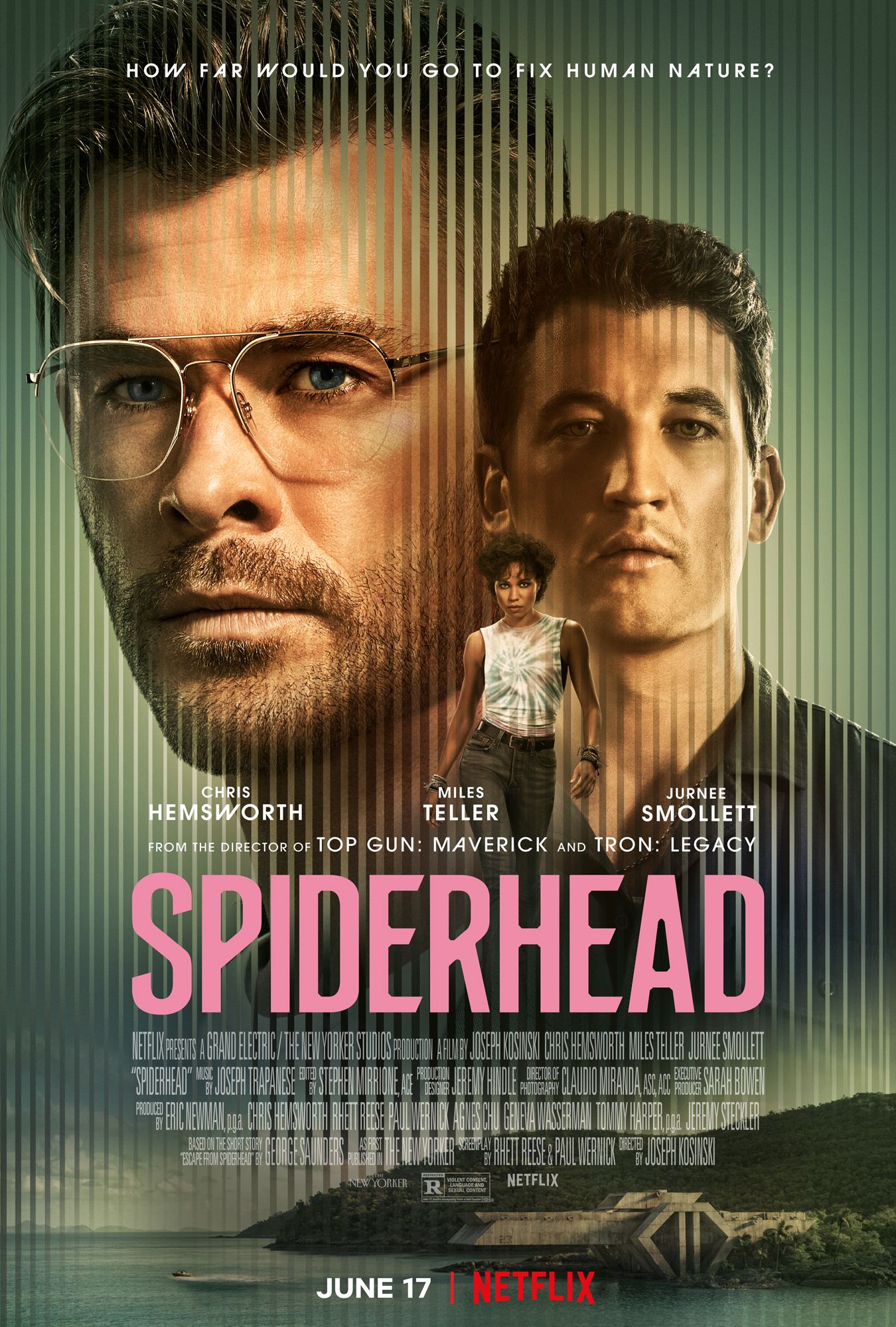 Spiderhead Film Poster