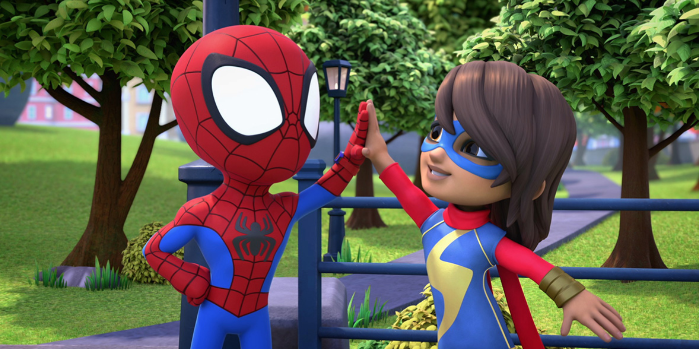 Spidey and Ms. Marvel in Spidey and his Amazing Friends
