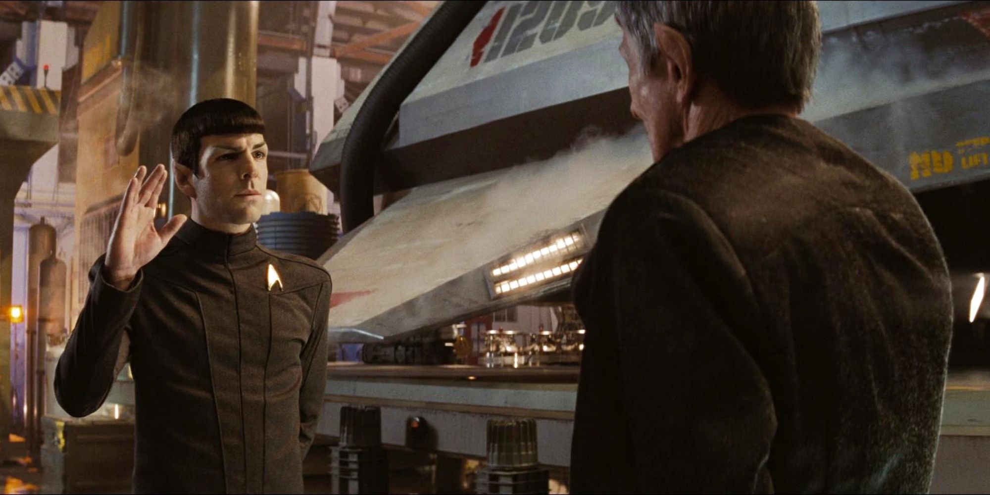 Spock se retrouve dans Star Trek