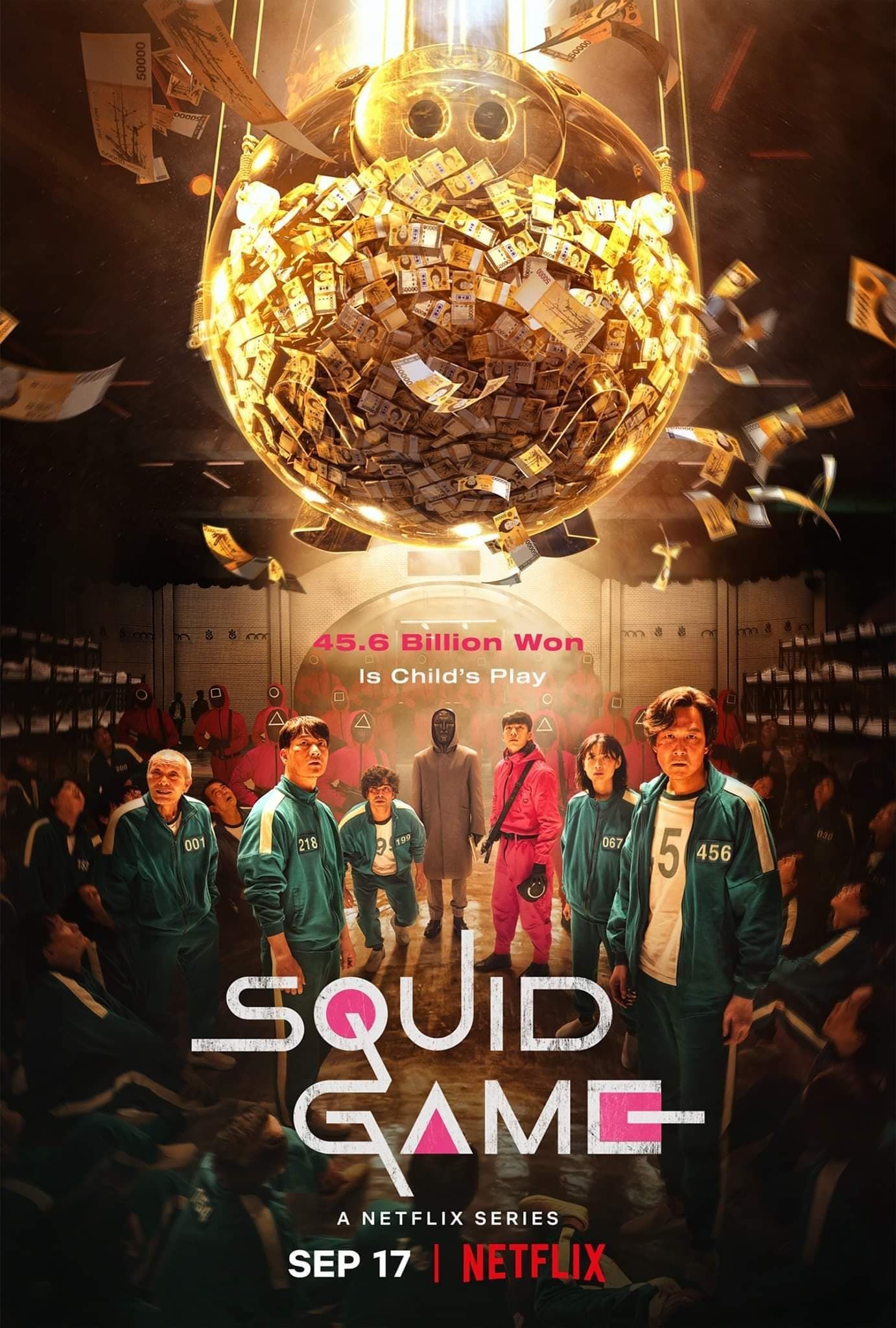 Squid Game Netflix Poster