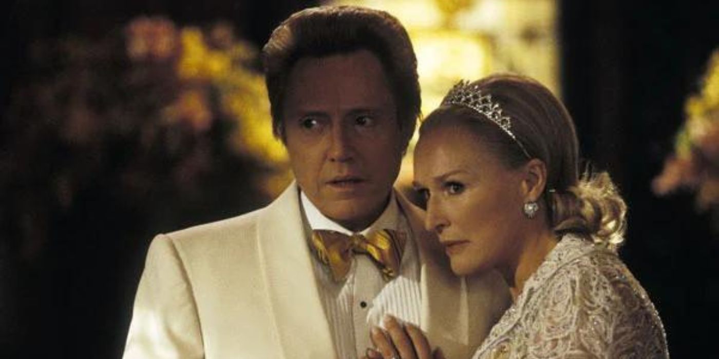 Christopher Walken and Glenn Close as Mike and Claire Wellington in The Stepford Wives (2004)