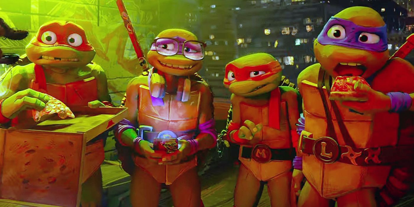 Group photo for Teenage Mutant Ninja Turtles: Mutant Mayhem